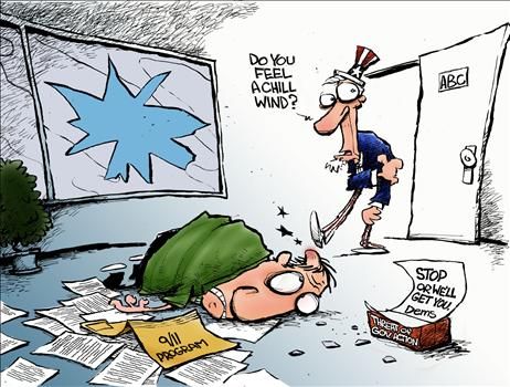 Political Cartoons by Eric Allie